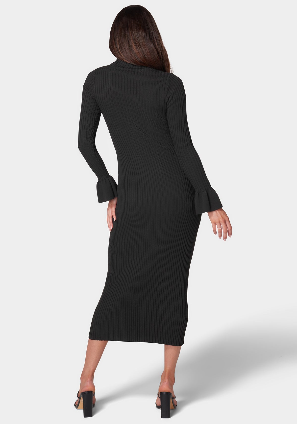 Jump Bell Sleeve Sweater Dress