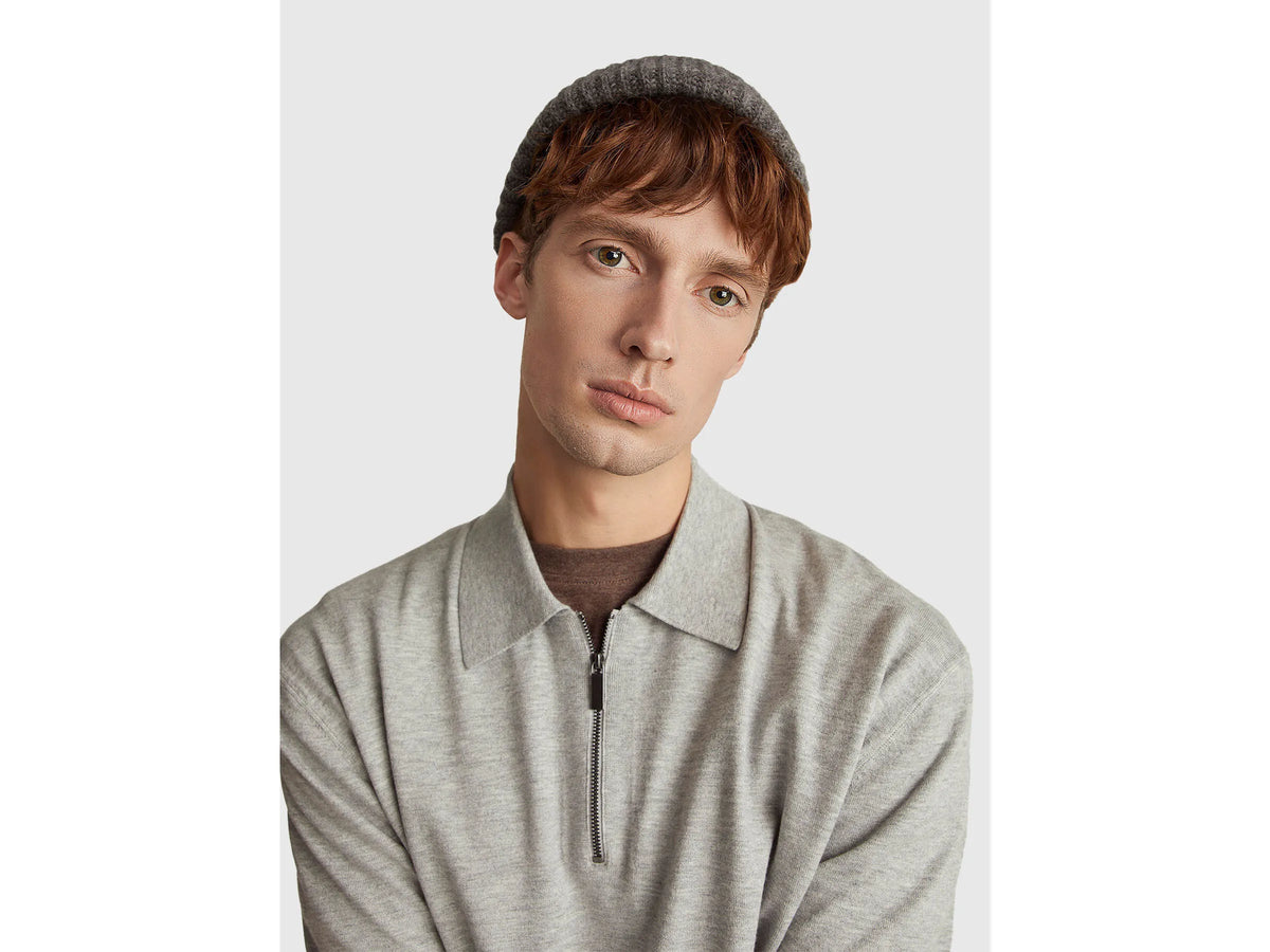 Benetton Viscose Blend Knit Polo