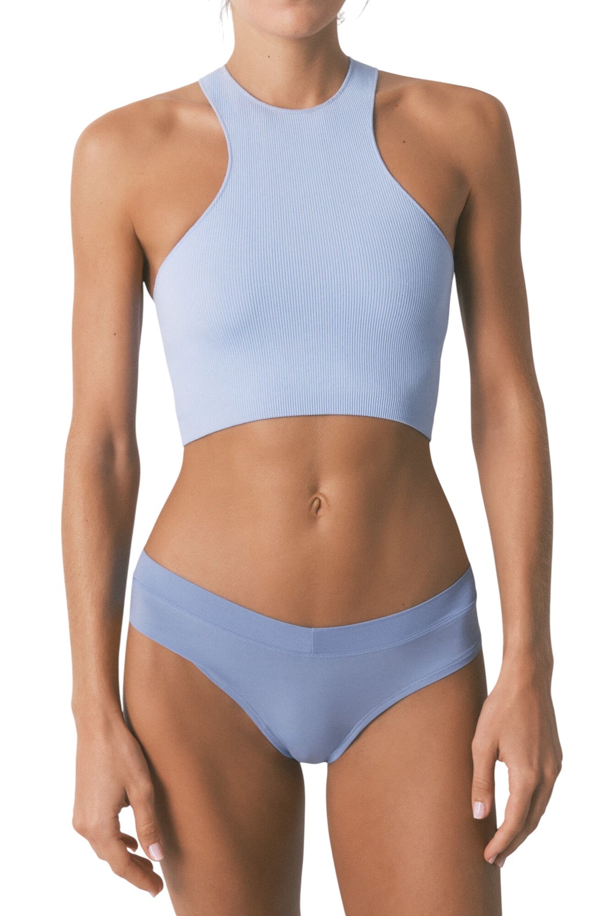 Women Secret wide ruched Brazilian panty
