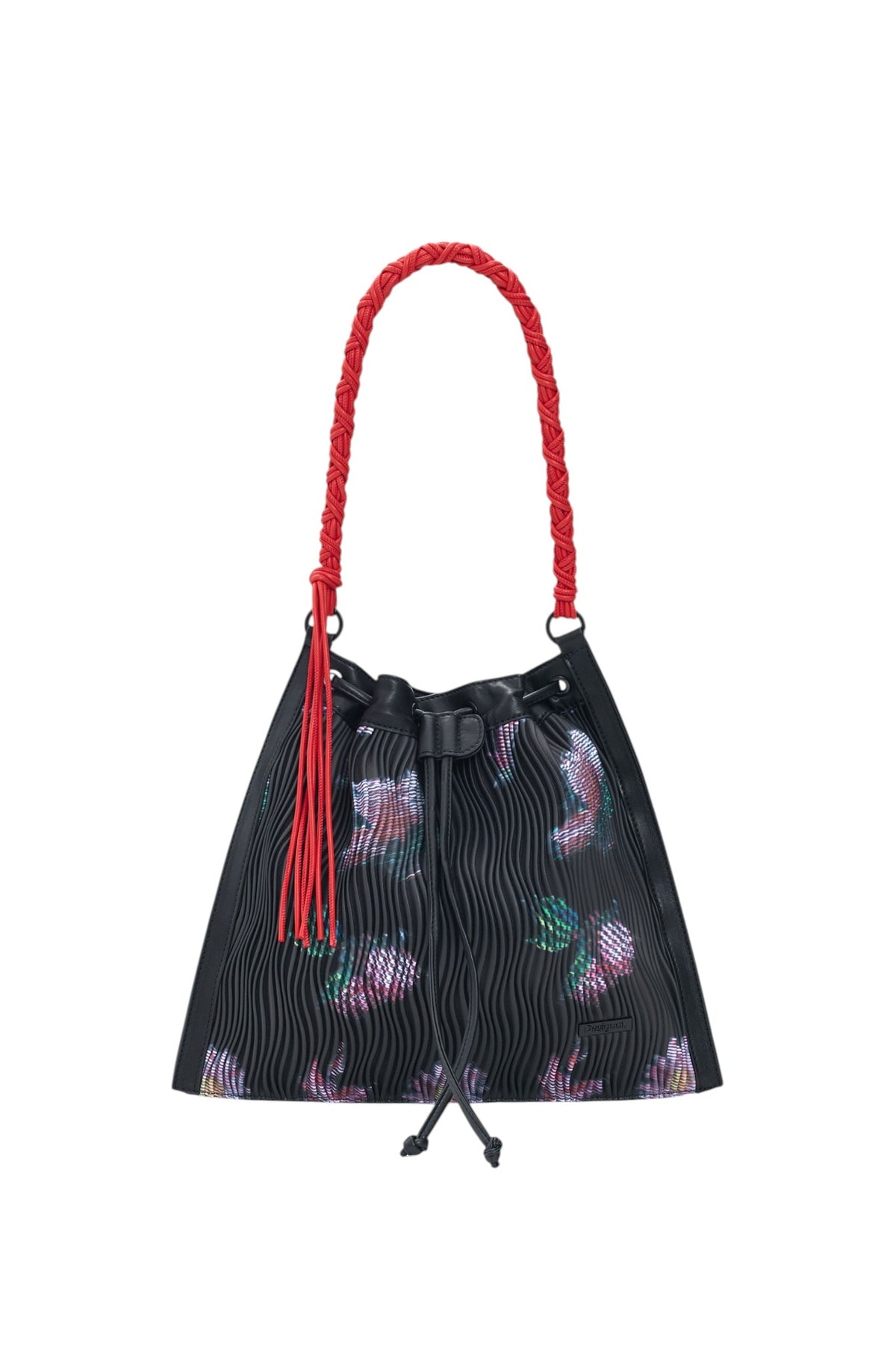 Desigual Medium backpack with embossed fabric