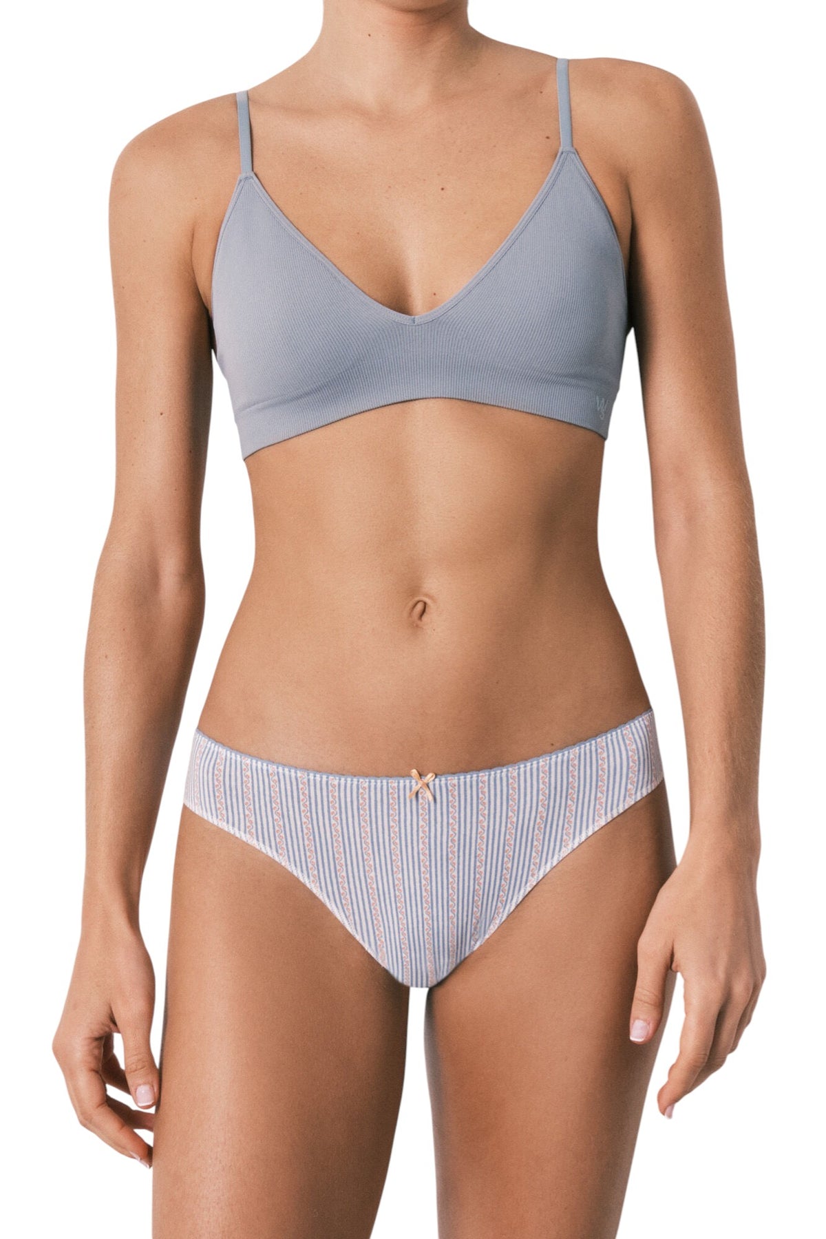 Women Secret Pack of 7 Brazilian panties, cotton mix print