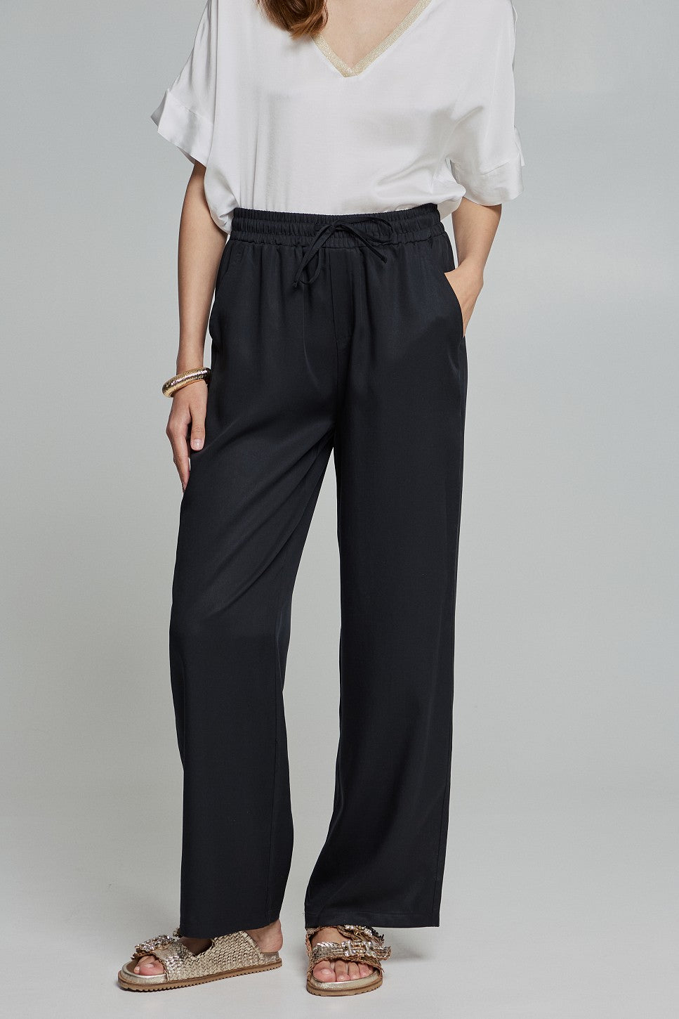 BSB Trousers With Elasticated Waist