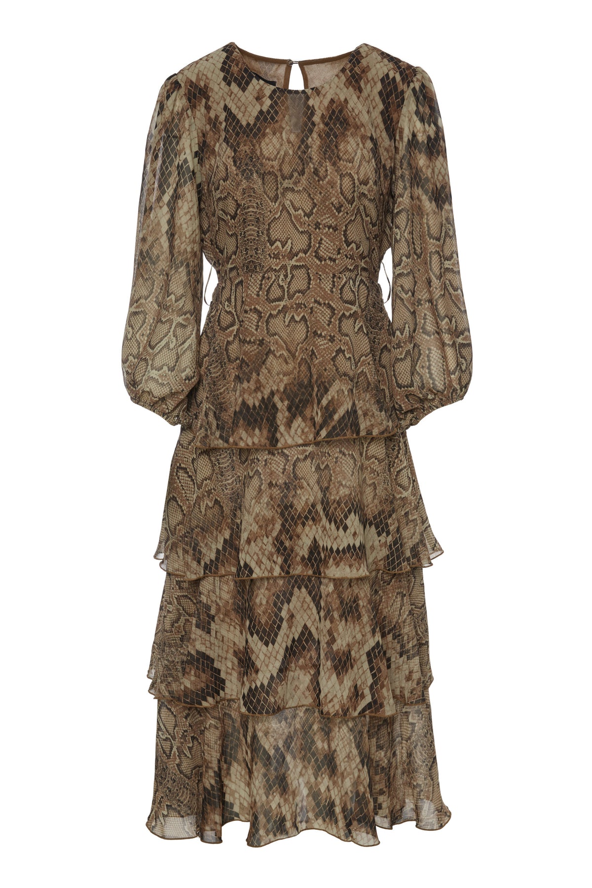 BSB Midi dress with long sleeves