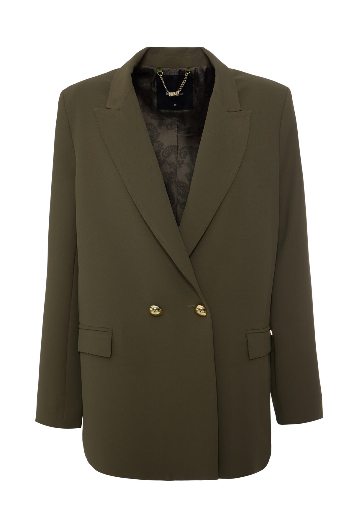 BSB Crossed blazer with long sleeves