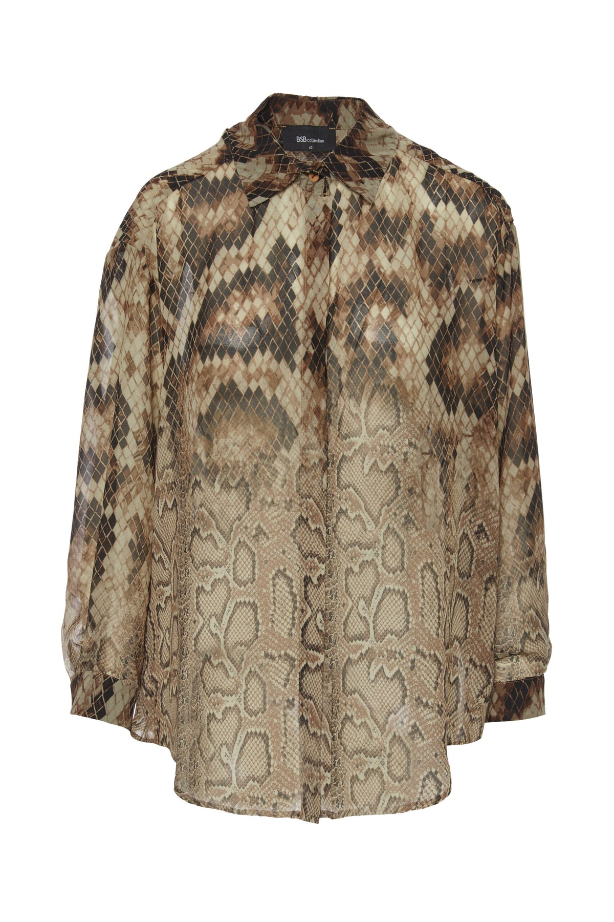 BSB Animal print shirt with long sleeves