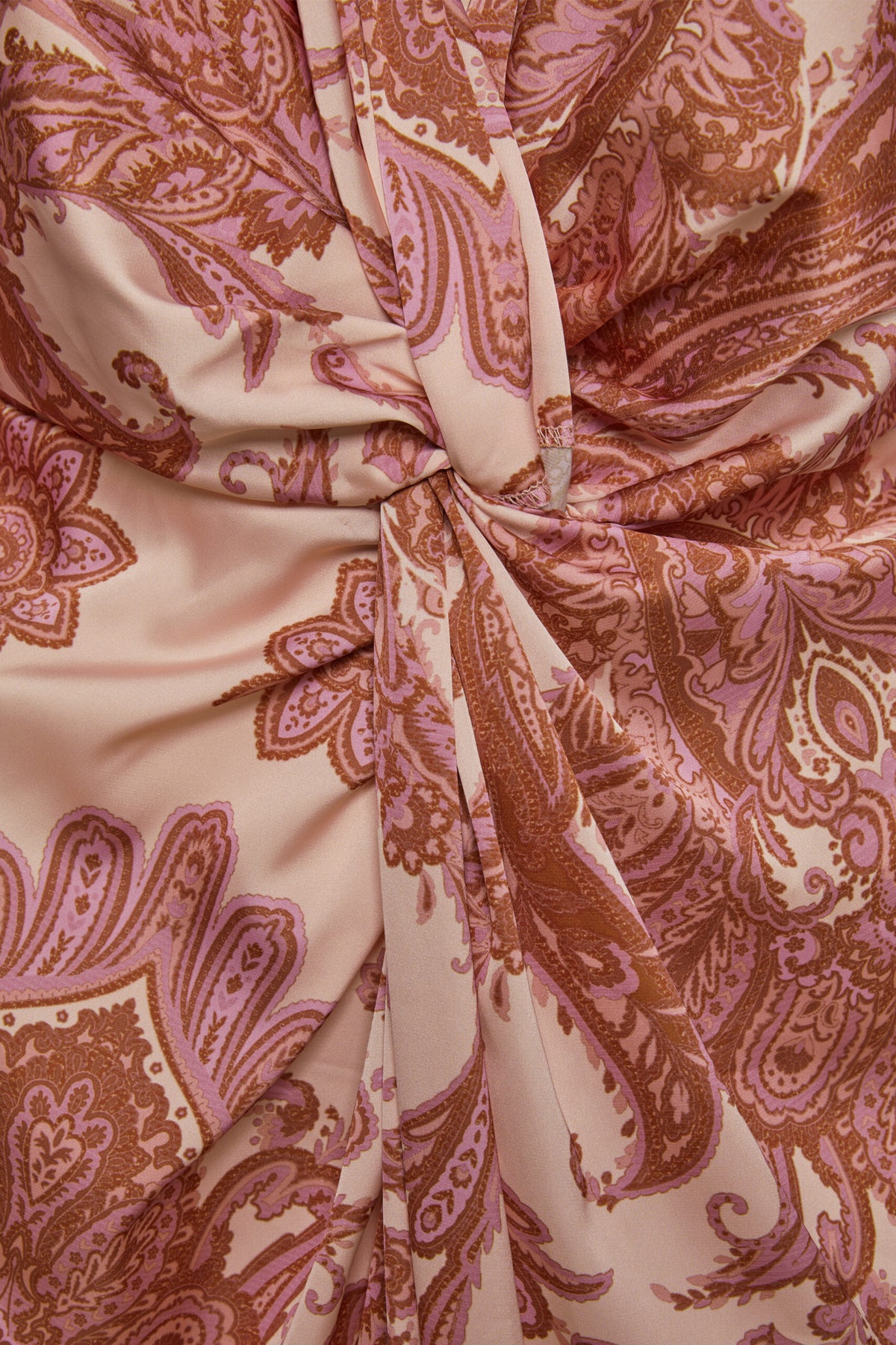 BSB Maxi dress wrap with knot design