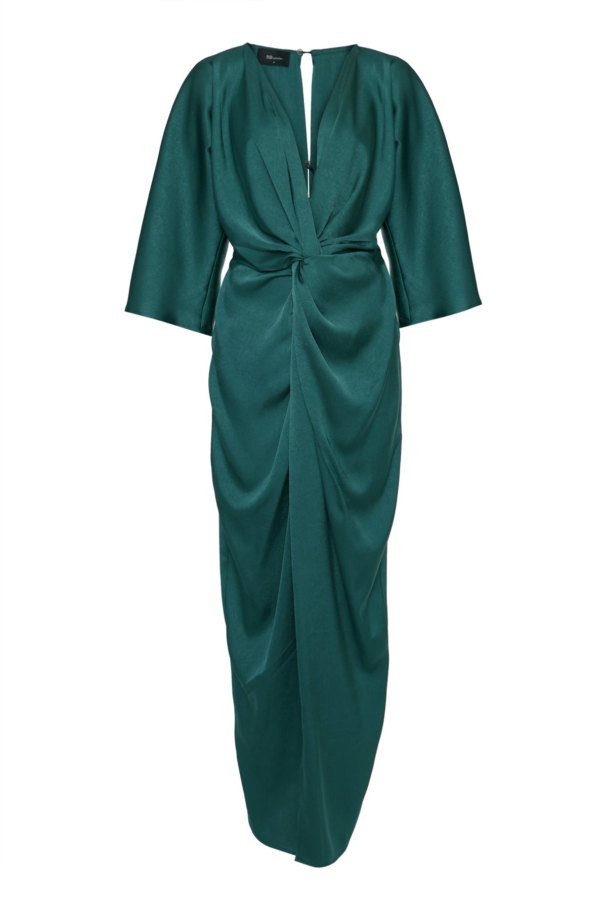 BSB Maxi dress wrap with knot design