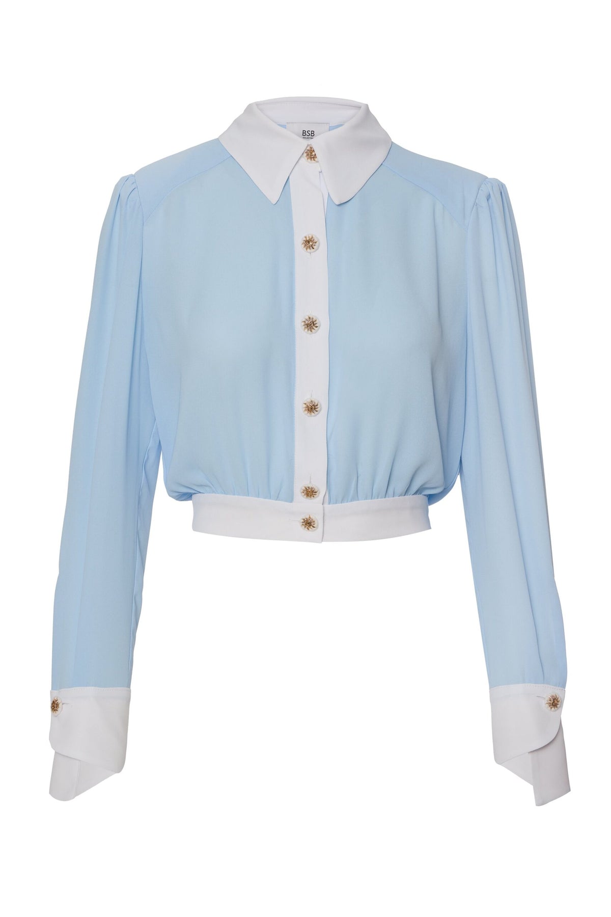 BSB Cropped blouse with buttons