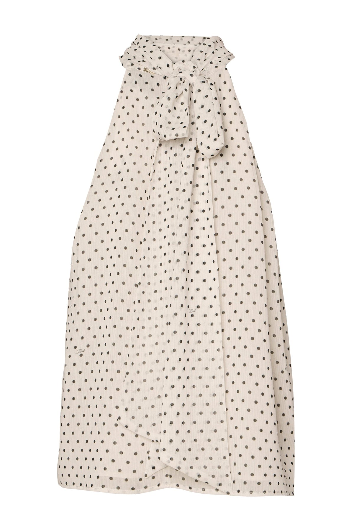 BSB Polka dot halter neck top