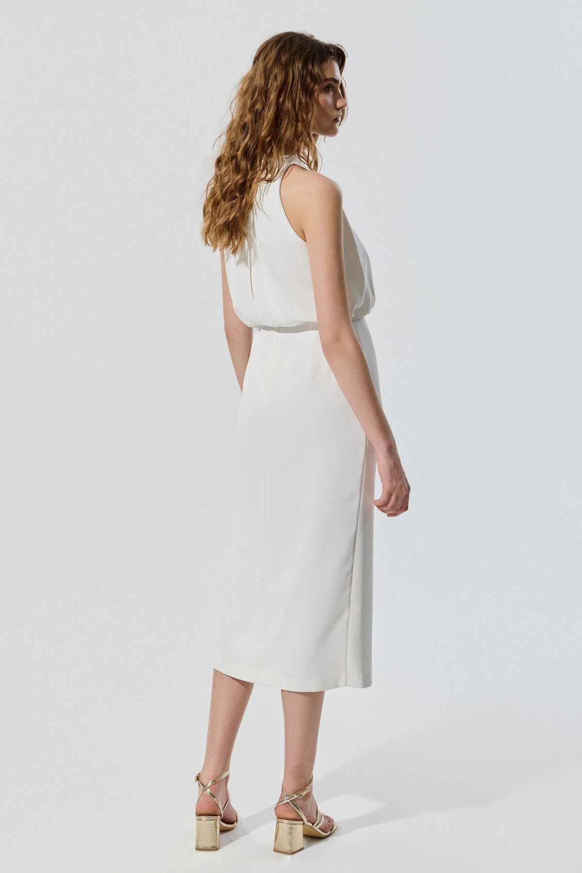 BSB Midi dress with a side slit