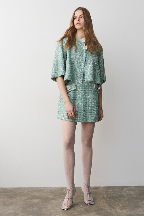 BSB Mini tweed sequined dress