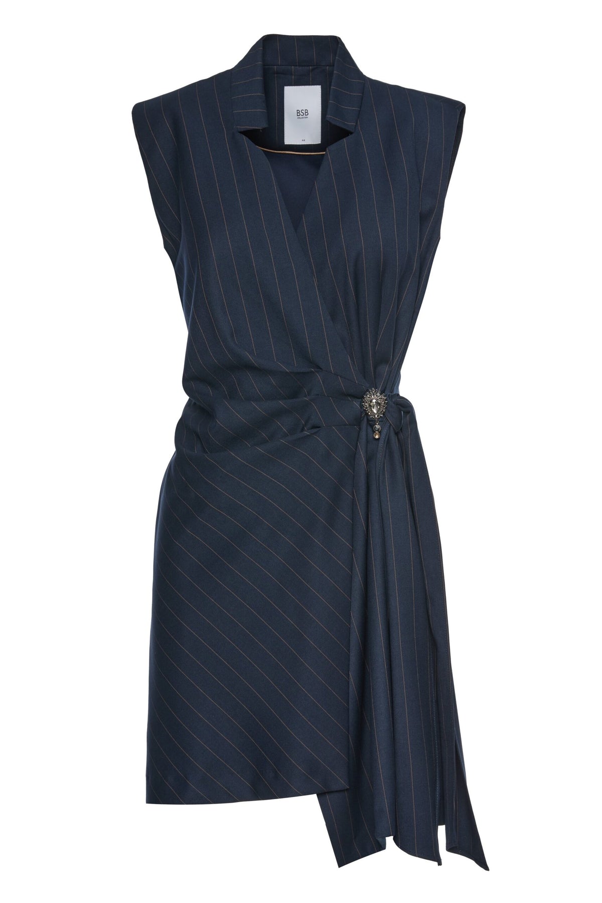 BSB Mini striped wrap dress