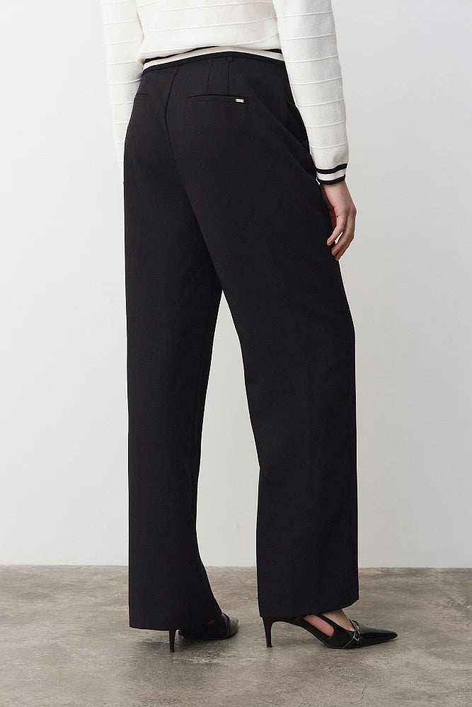 BSB Basic straight crepe trousers
