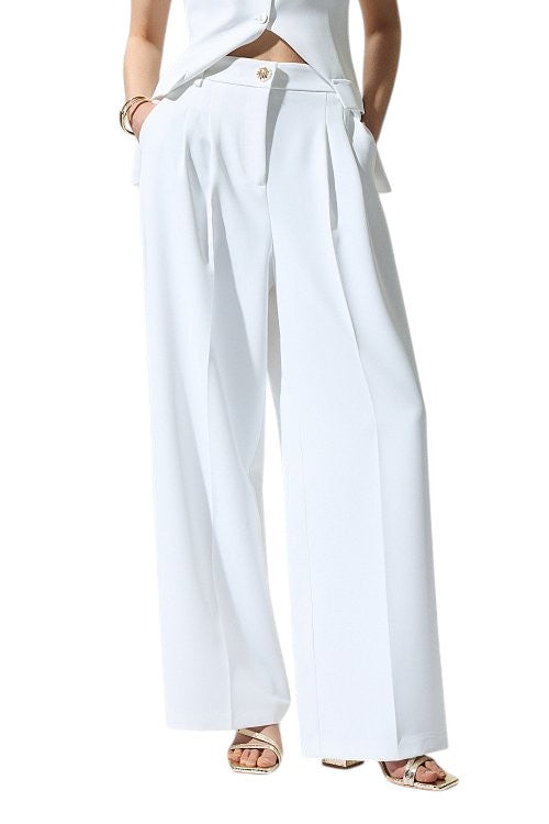 BSB Crepe trousers with pleats