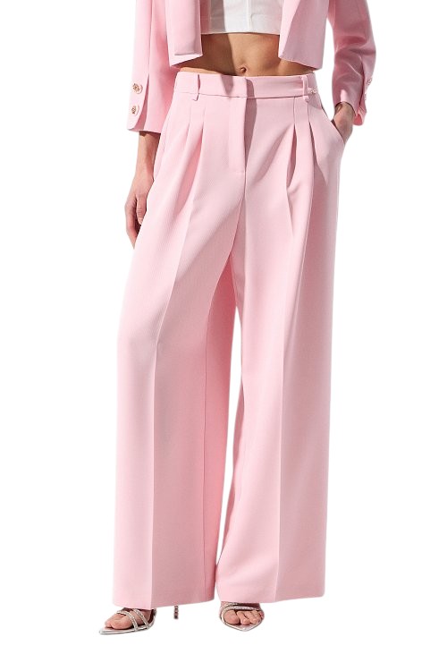 BSB Crepe trousers with pleats