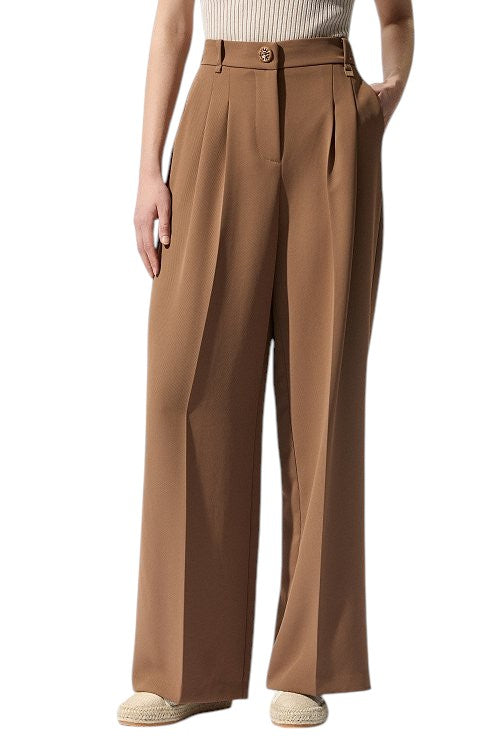 BSB Crepe trousers with pleats