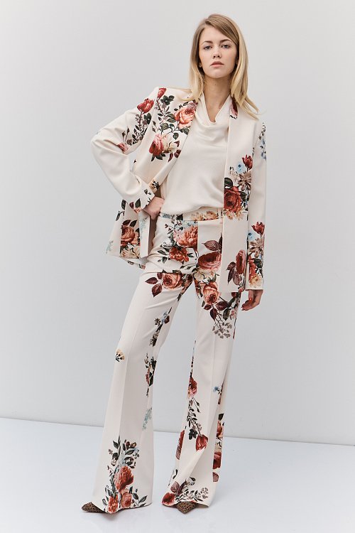 BSB Floral flare pants