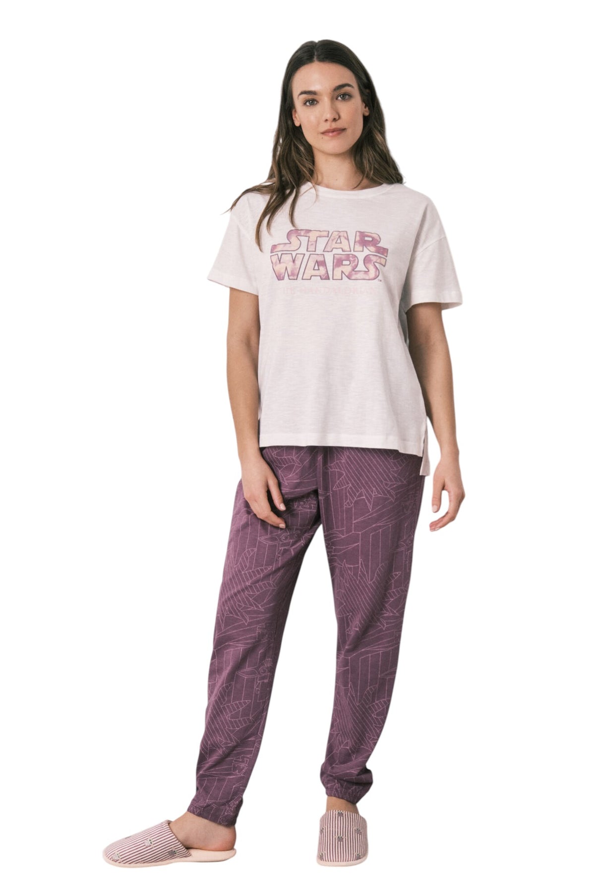 Women Secret Cotton short sleeve long pyjamas Star Wars