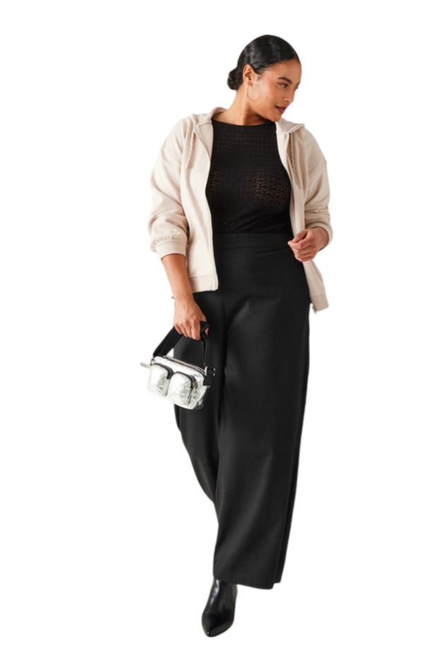 Promod Wide Leg Trousers