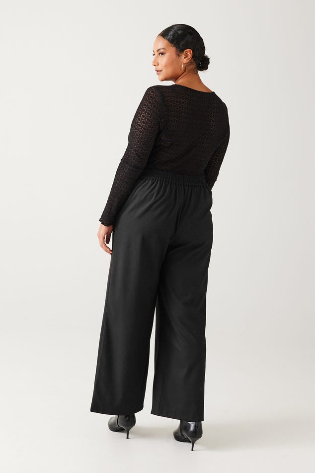 Promod Wide Leg Trousers