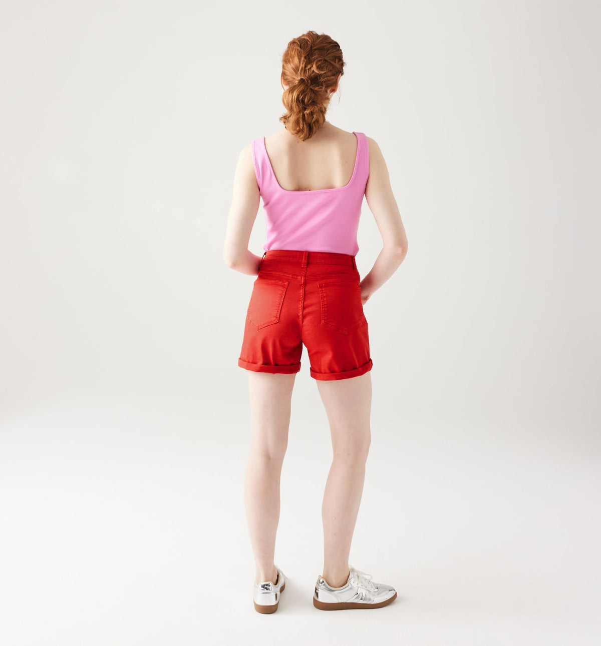 Promod Plain Canvas Shorts