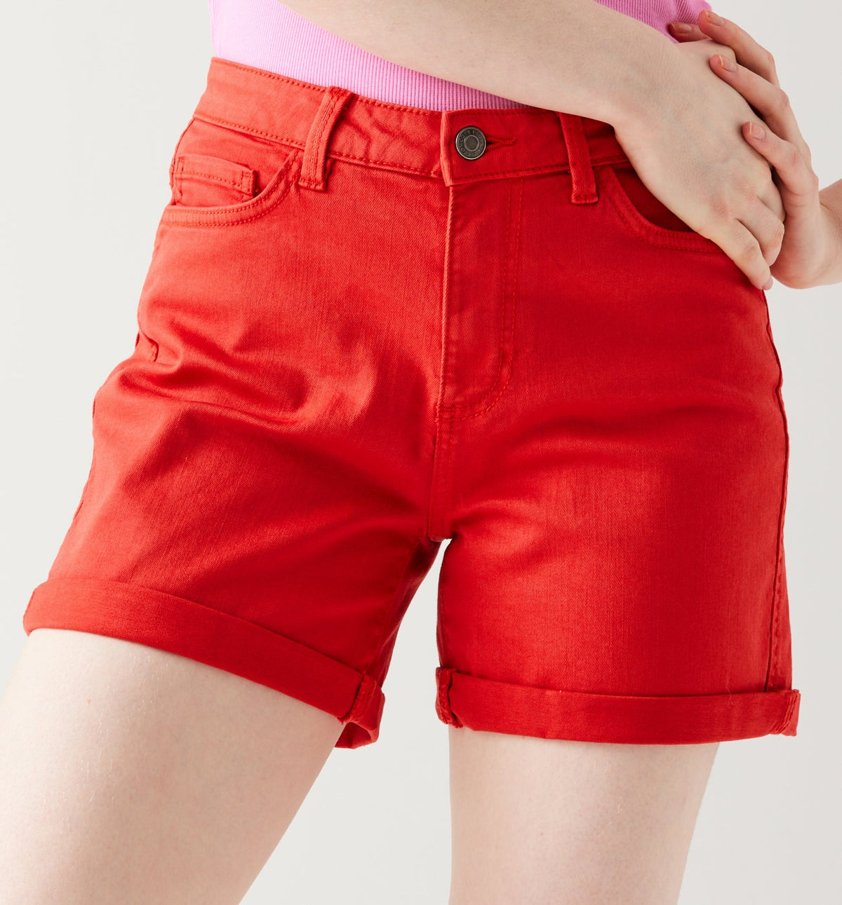 Promod Plain Canvas Shorts