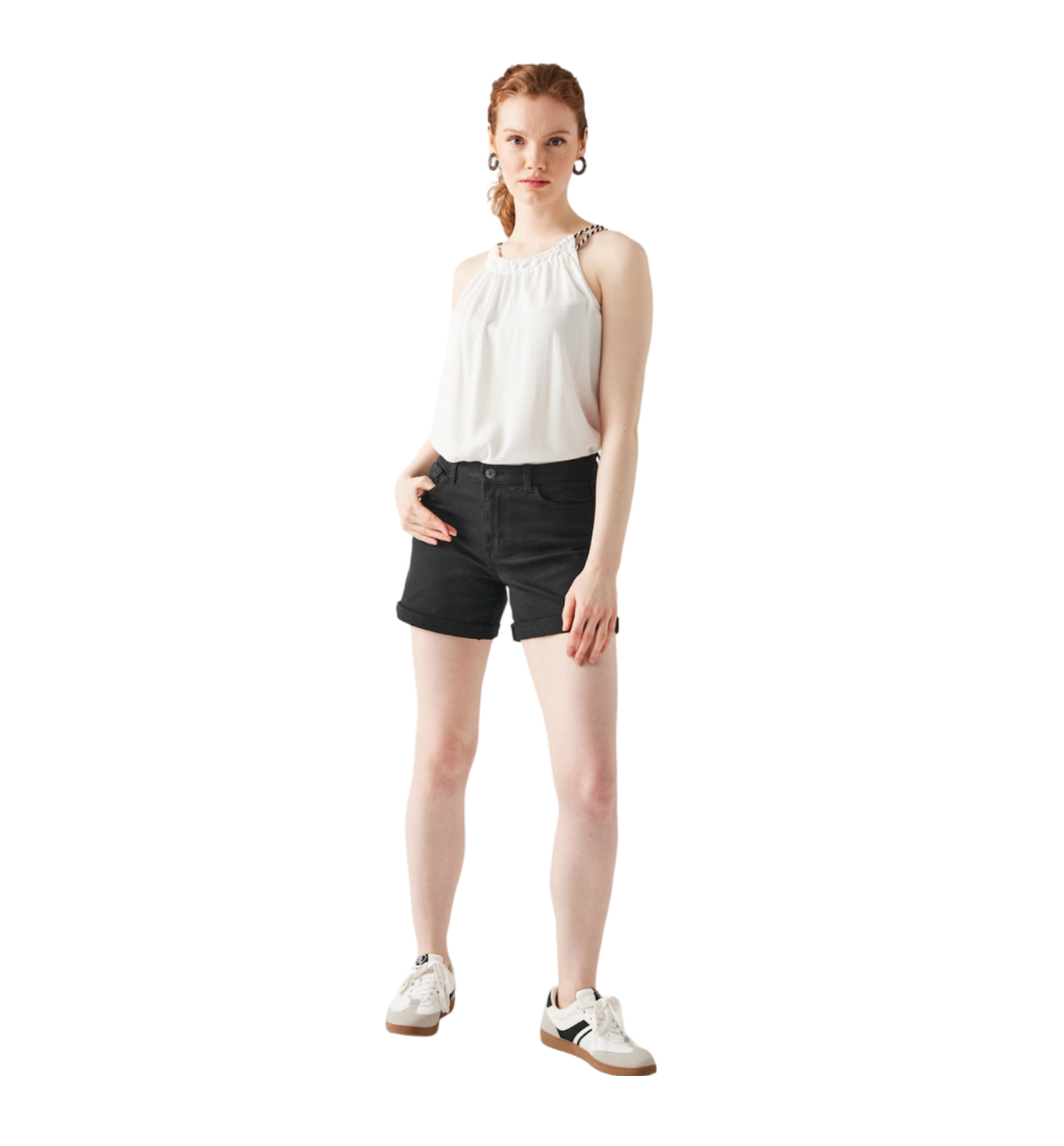 Promod Plain Canvas Shorts