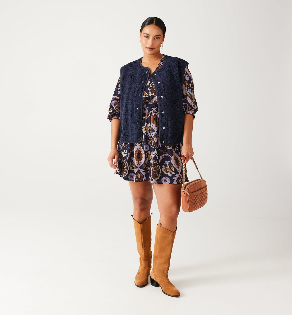 Promod Short Patterned Dress