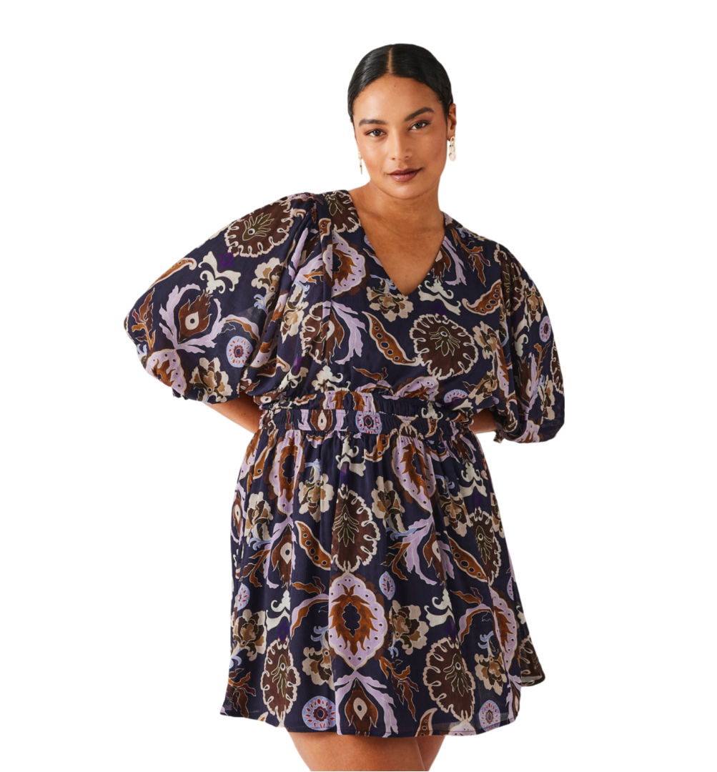 Promod Short Patterned Dress