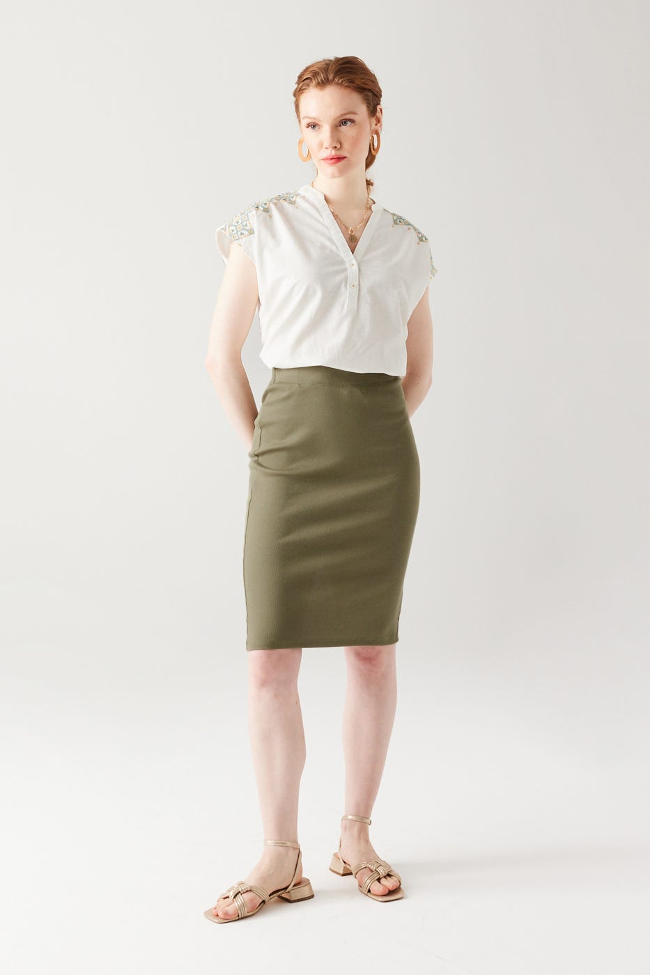Promod Pencil Skirt