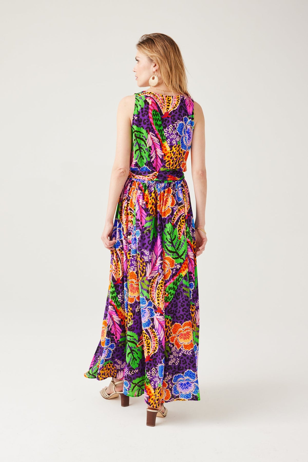 Promod Long Patterned Dress