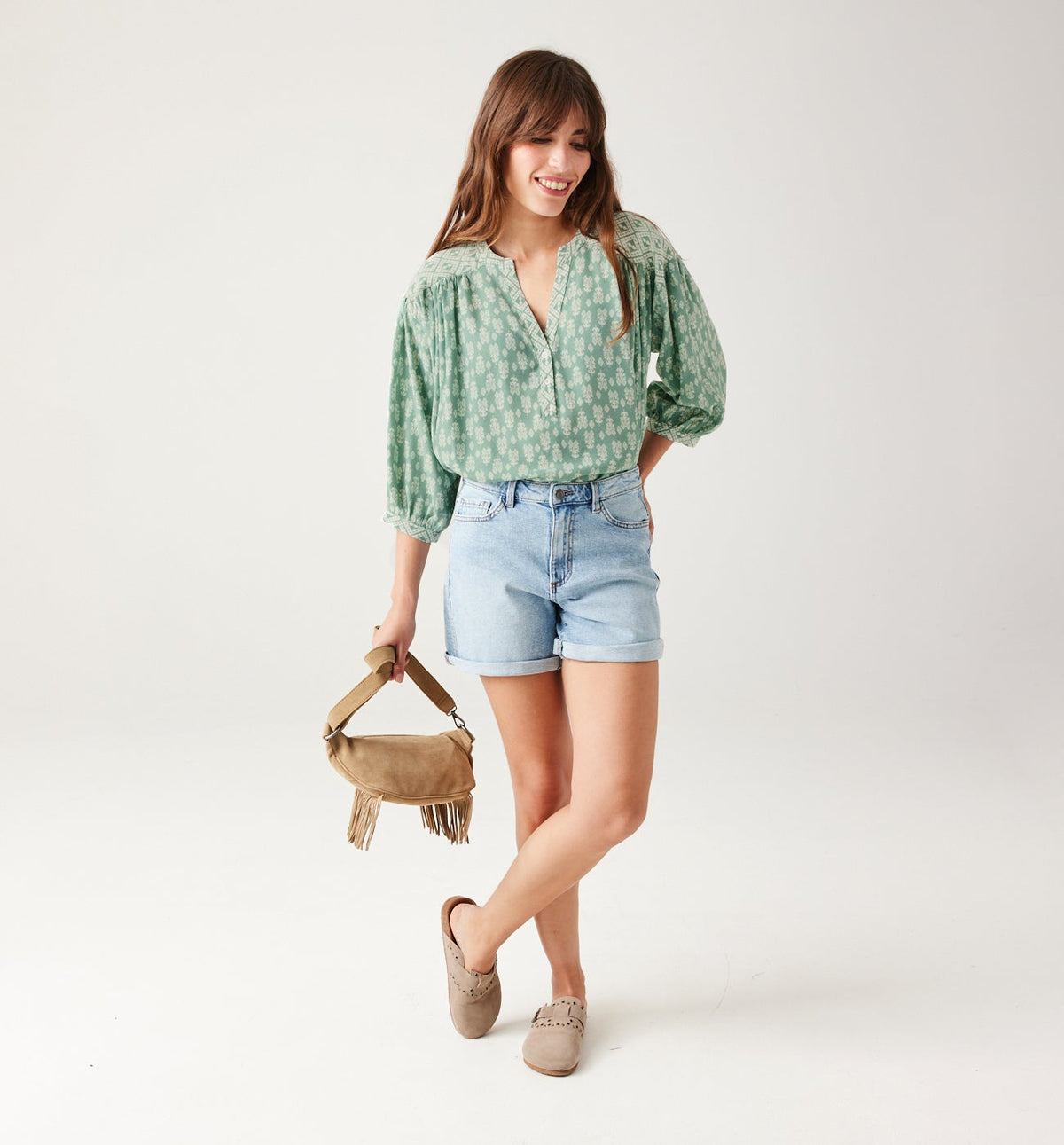 Promod Patterned Blouse