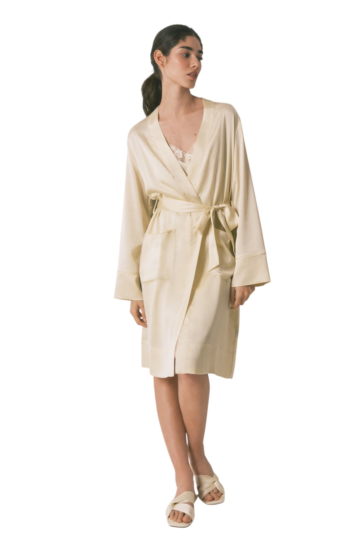 Women Secret Short satin robe