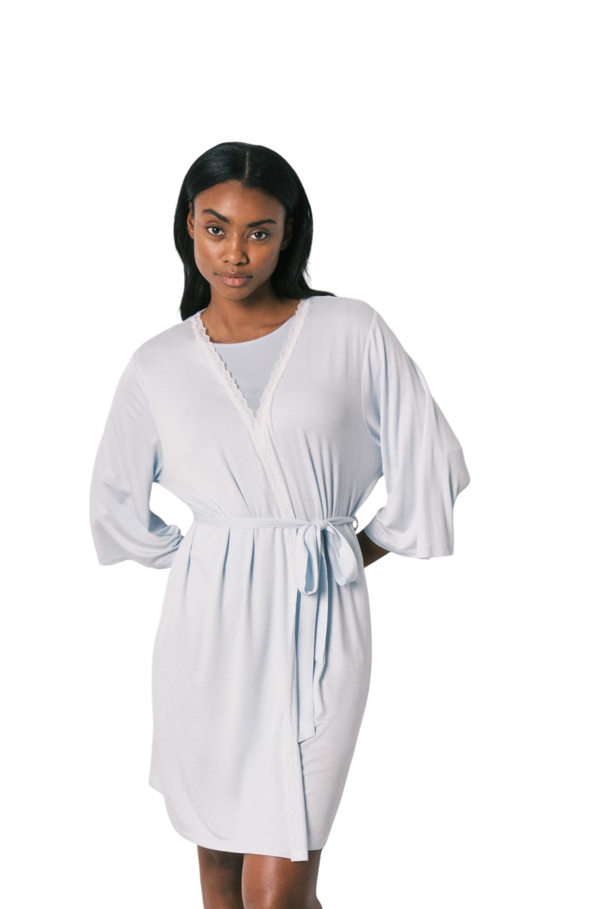 Women Secret Soft-touch viscose midi robe