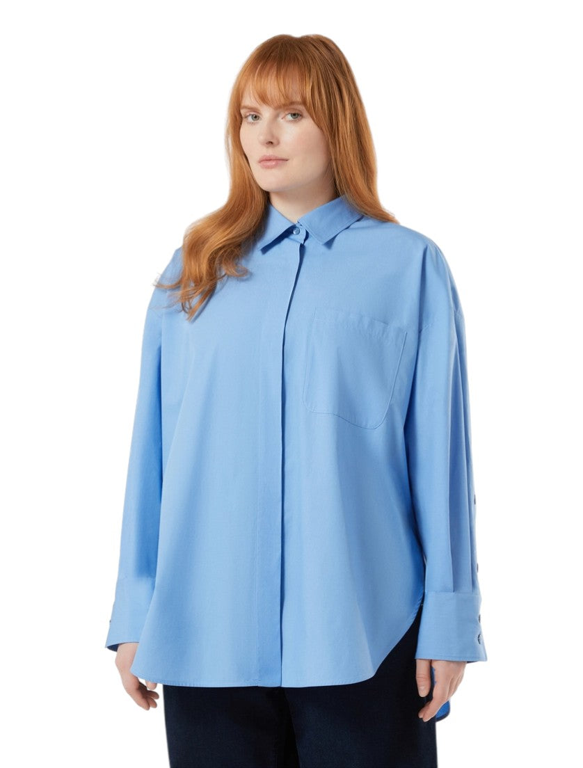 Marina Rinaldi Cotton poplin shirt