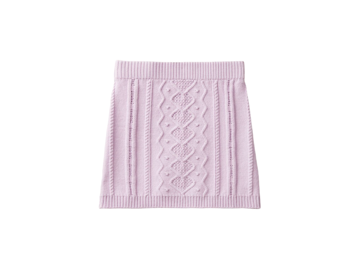 Benetton Knit Mini Skirt
