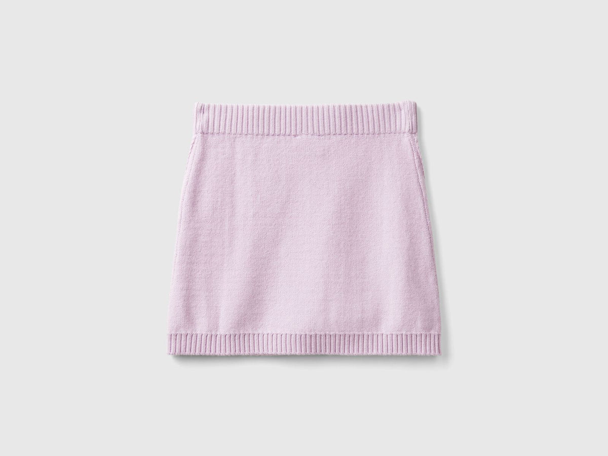 Benetton Knit Mini Skirt