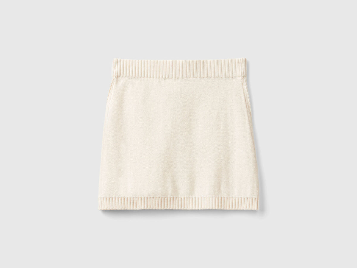 Benetton Knit Mini Skirt