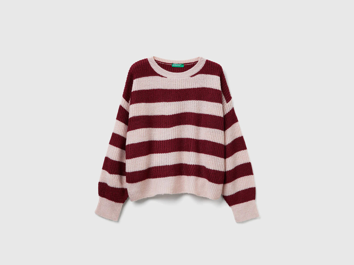 Benetton Striped Sweater