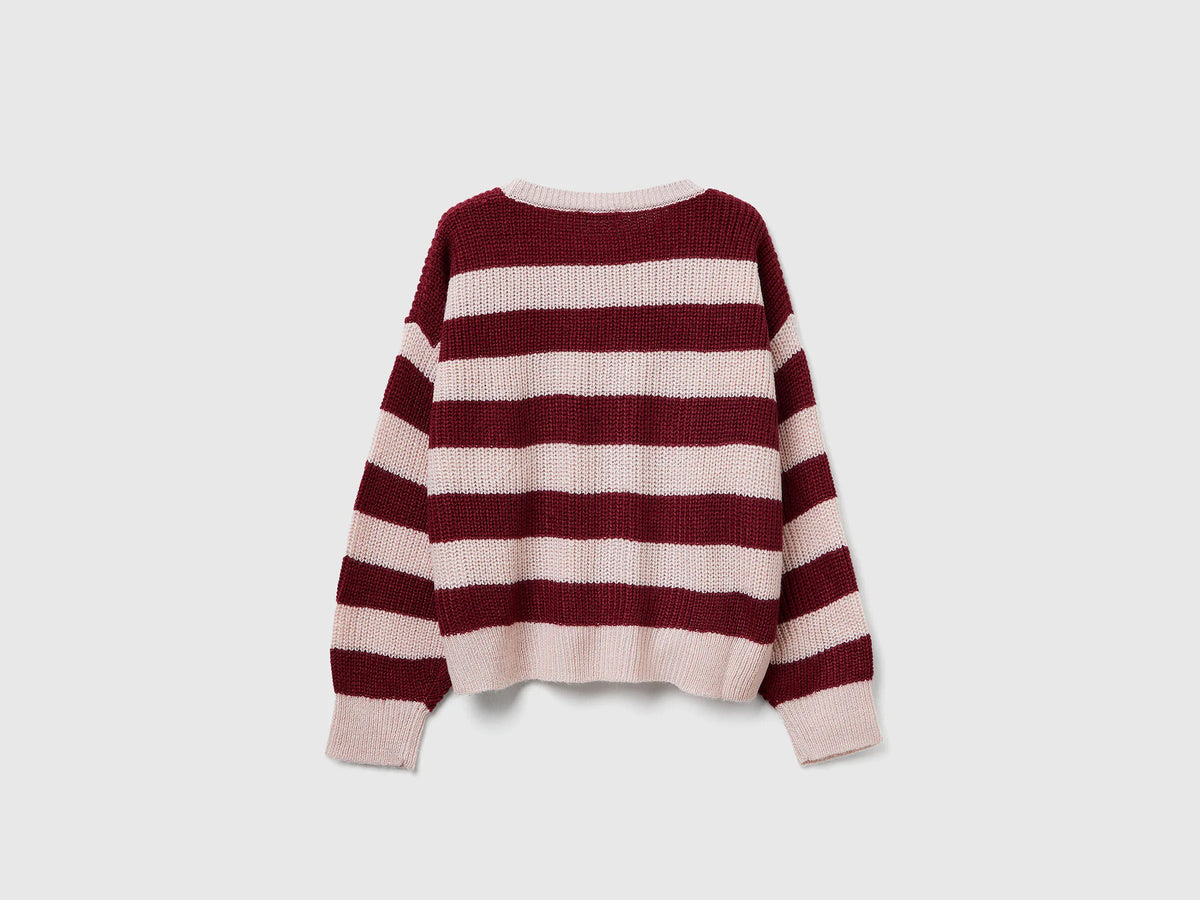 Benetton Striped Sweater