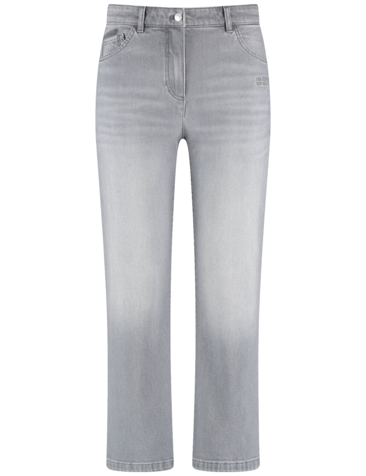 Gerry Weber Gerry Weber Womens Jeans cropped Grey