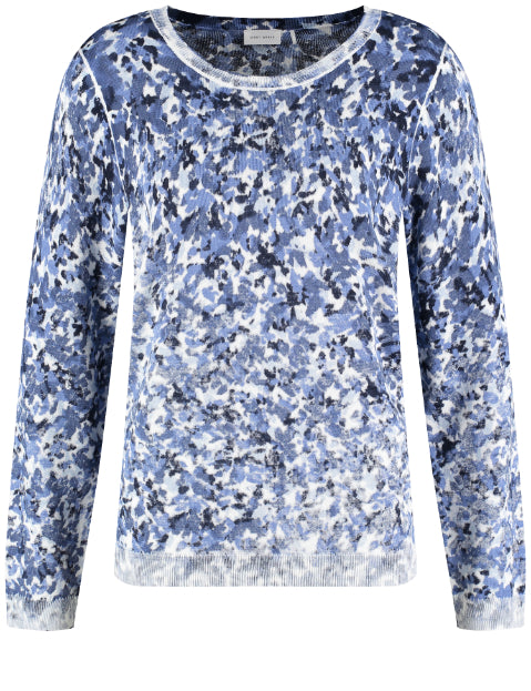 Gerry Weber Gerry Weber Womens Pullover 1/1 sleeve Blue