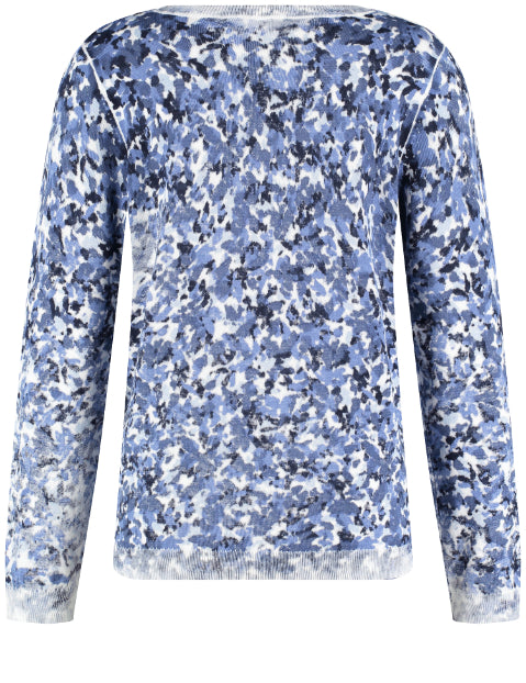 Gerry Weber Gerry Weber Womens Pullover 1/1 sleeve Blue