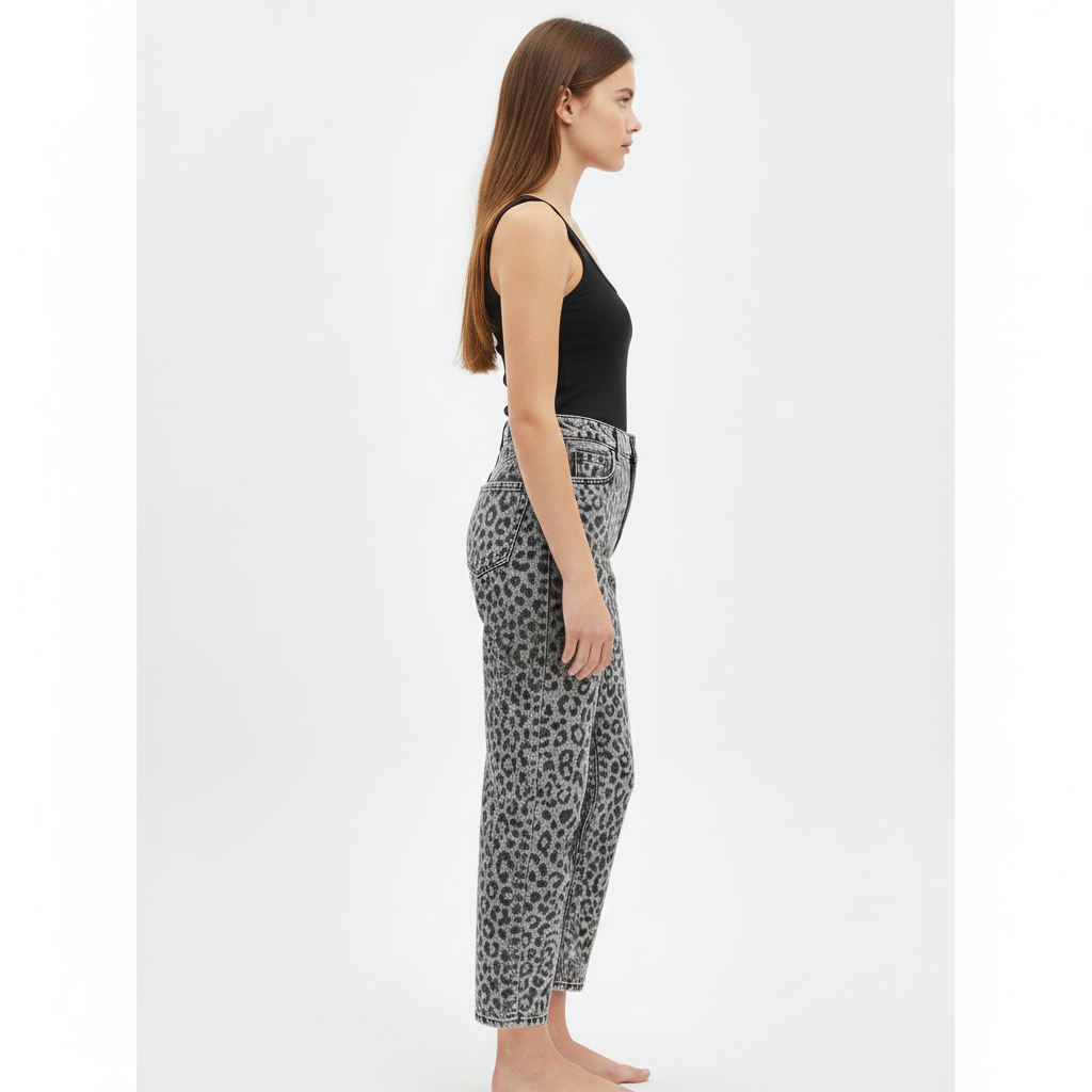 BSB Tania balloon jeans button closure and zip fastening