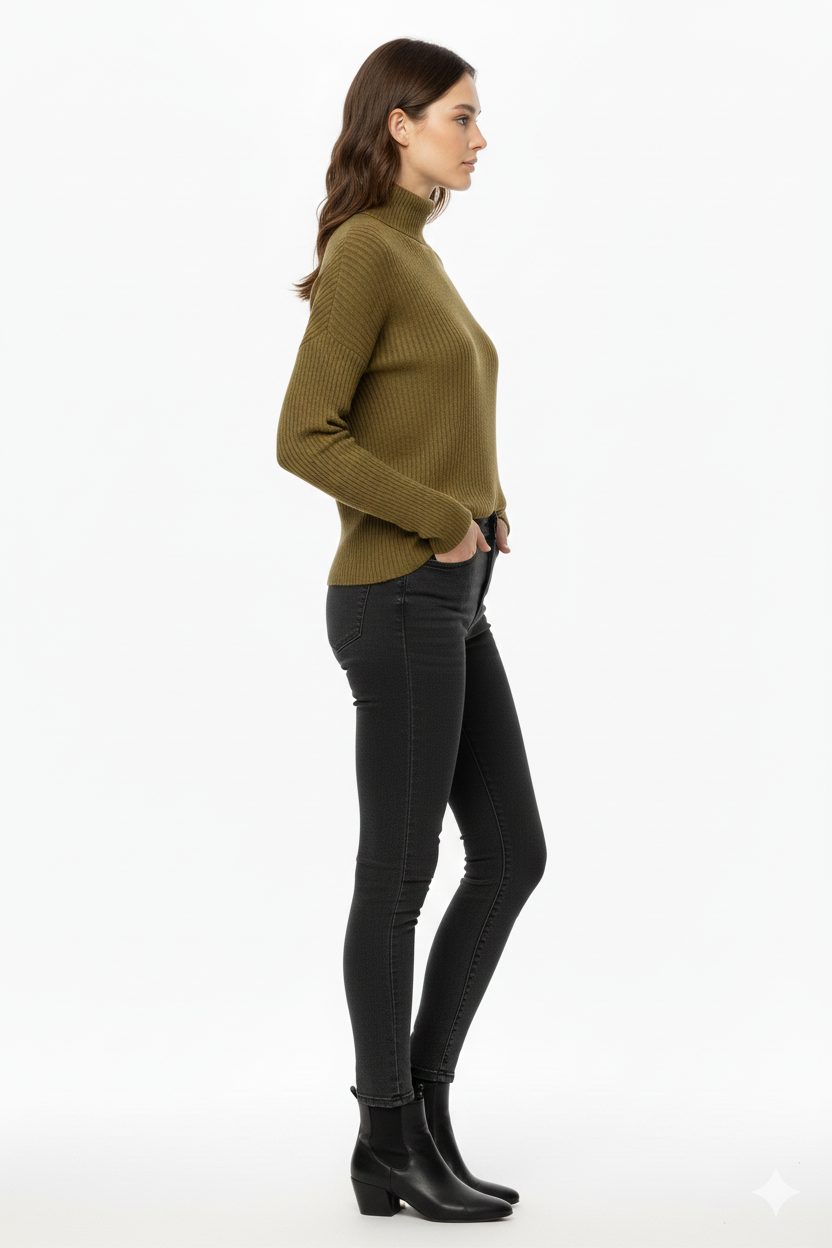 BSB Basic turtleneck with long sleeves