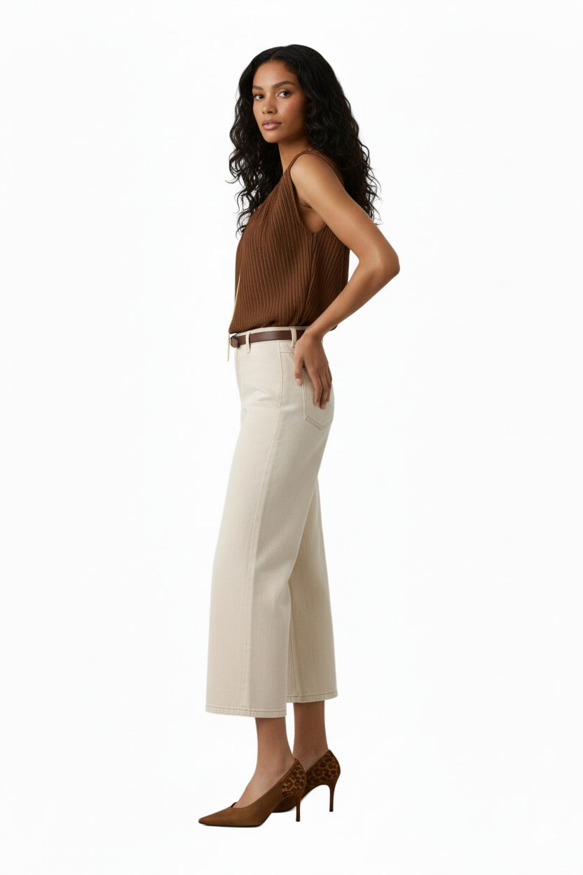 BSB Sleeveless top with decorative chain