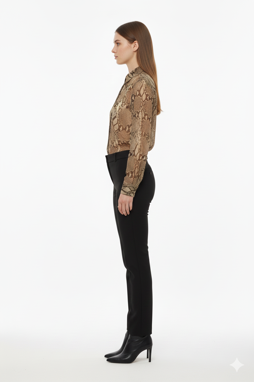 BSB Animal print shirt with long sleeves
