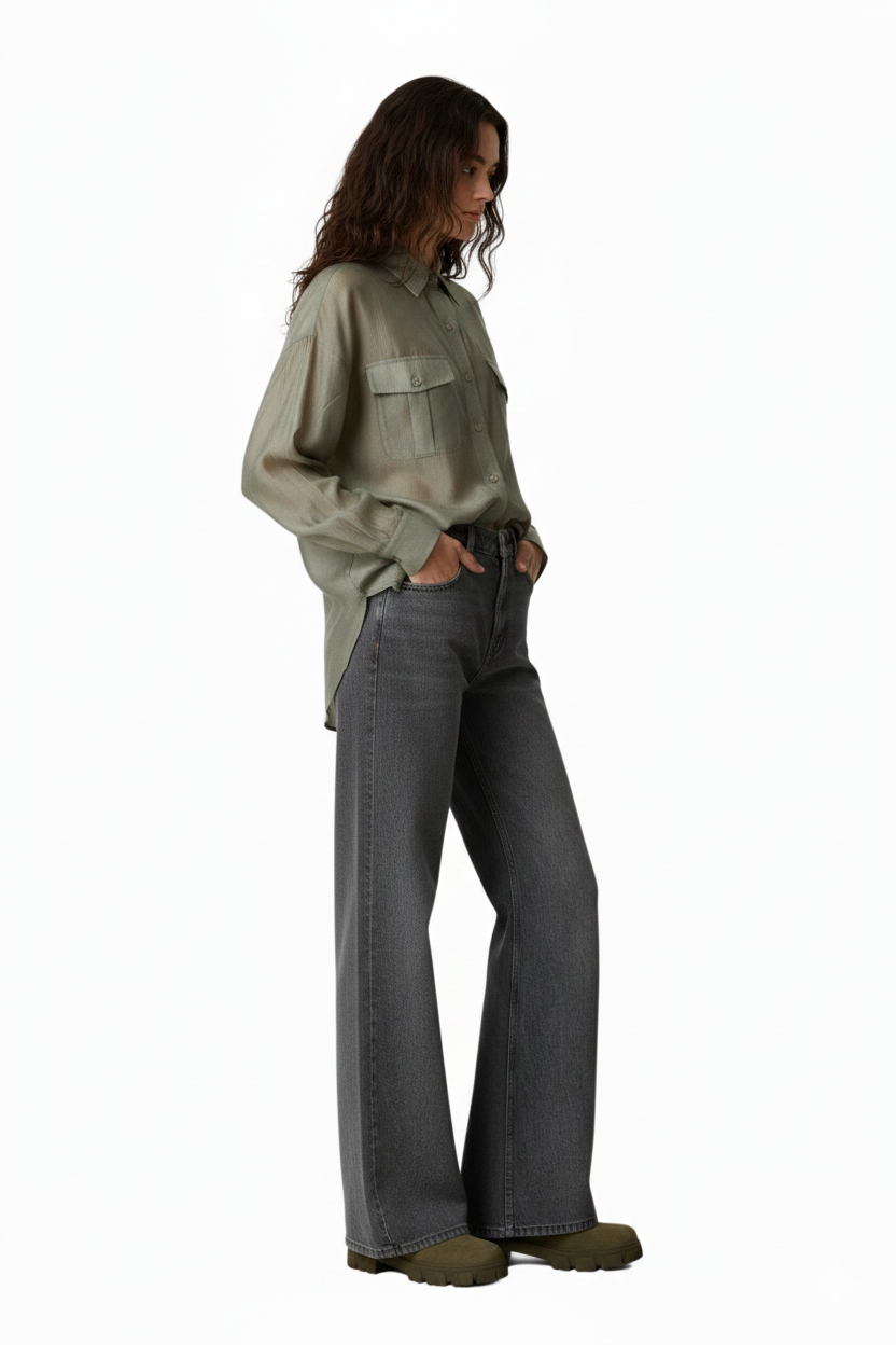 BSB Semi sheer shirt