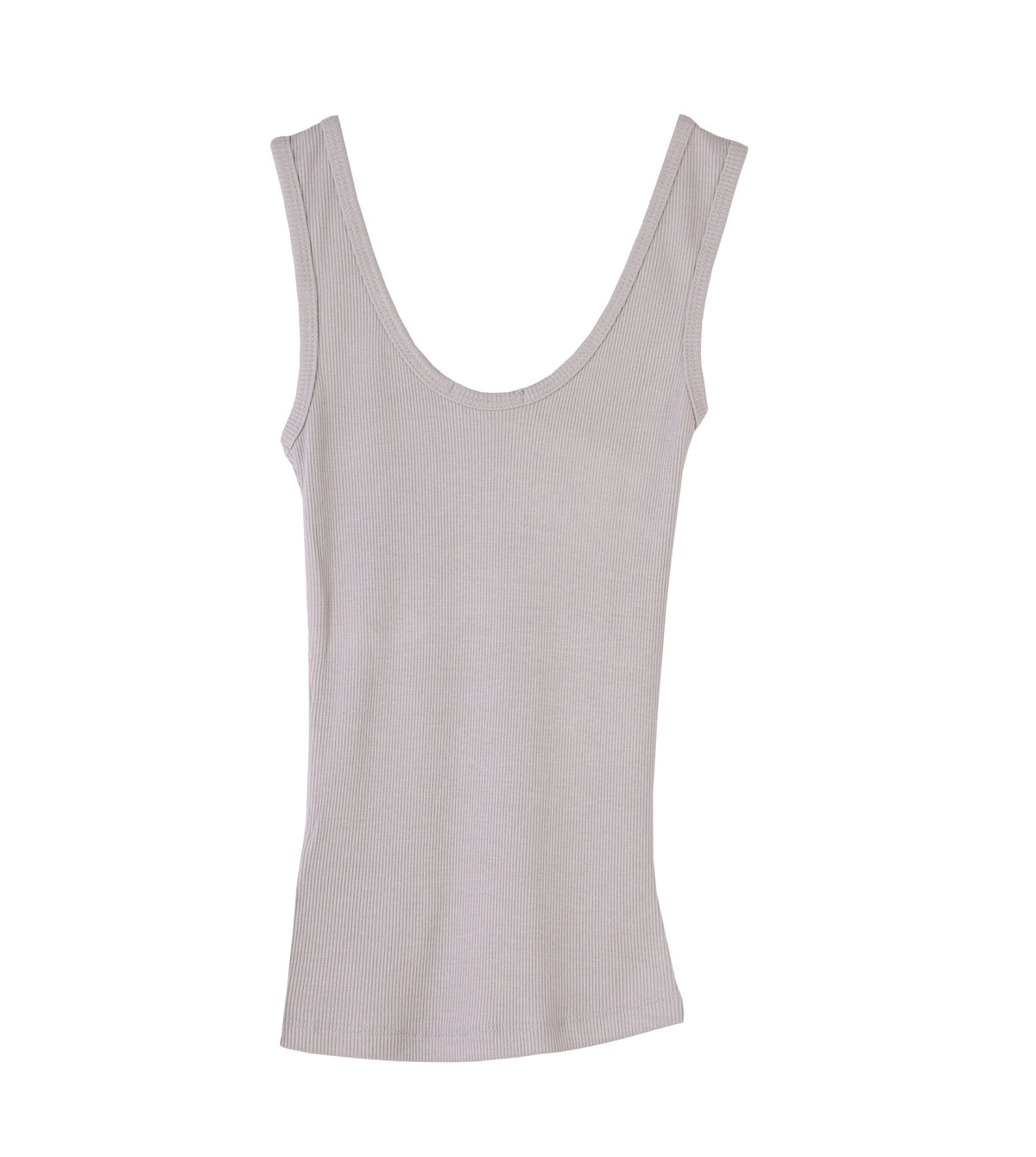 FOREVER 21 Rhinestone Logo Ribbed Scoop-Neck Tank Top
