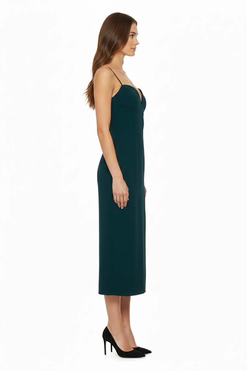 BSB Midi dress with adjustable straps